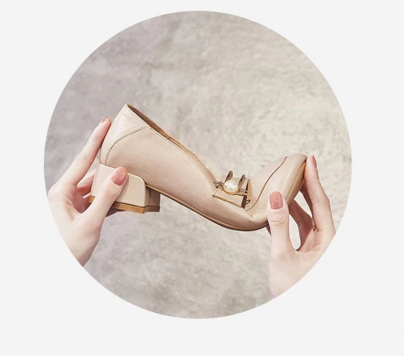 Zaley Dames Loafer - Beige