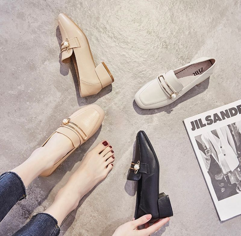 Zaley Dames Loafer - Beige