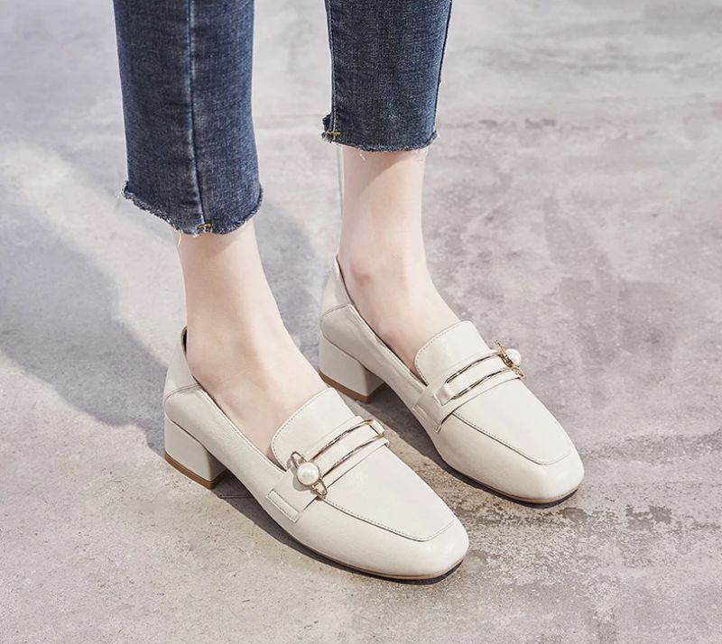 Zaley Dames Loafer - Beige