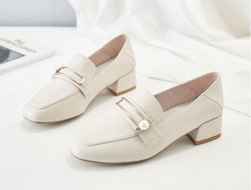 Zaley Dames Loafer - Beige