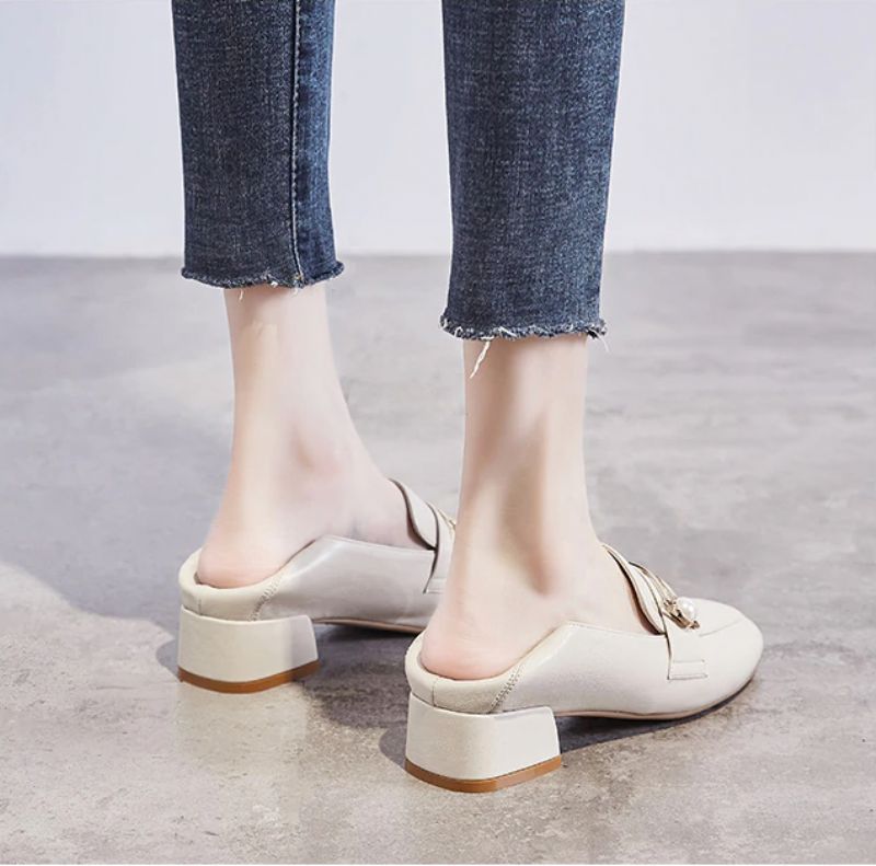Zaley Dames Loafer - Beige