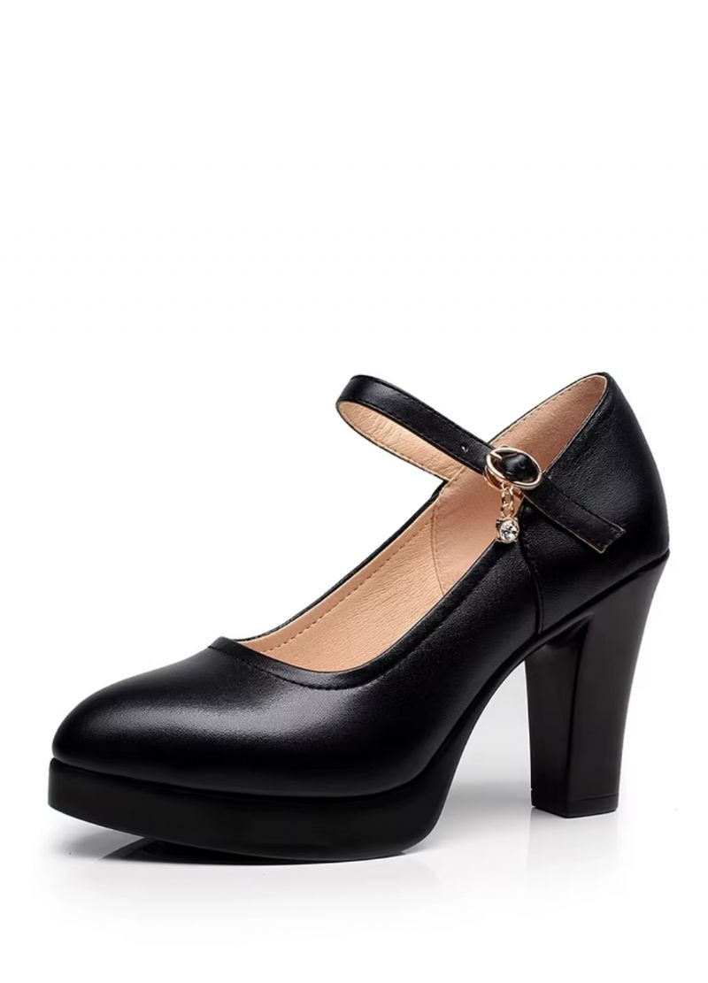 Zalma Casual Amandelvormige Pumps Voor Dames