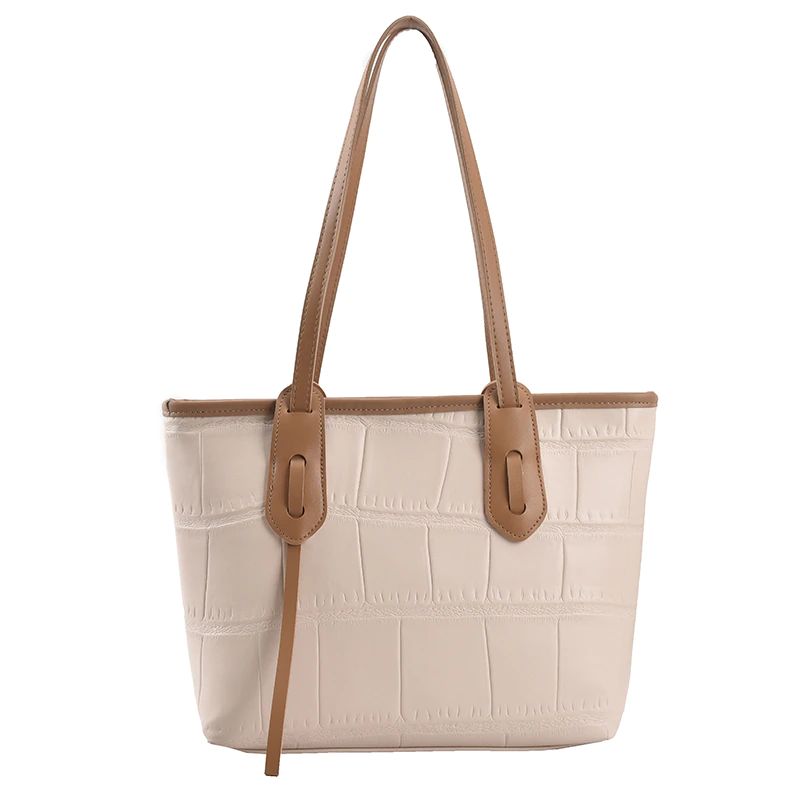 Zalora Dames Luxe Designer Leren Schouder Handtas - Khaki