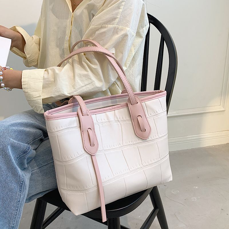 Zalora Dames Luxe Designer Leren Schouder Handtas - Khaki