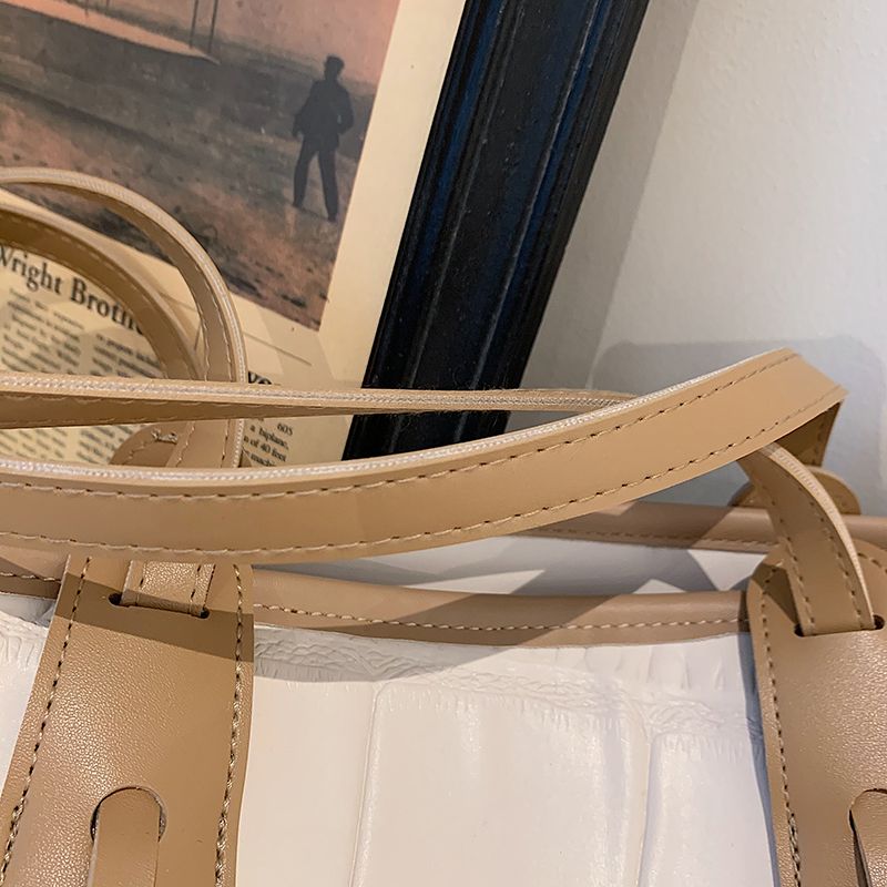 Zalora Dames Luxe Designer Leren Schouder Handtas - Khaki