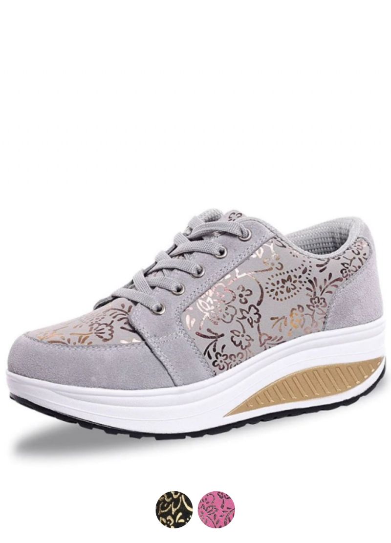 Zandia Dames Walking Platform Sneaker