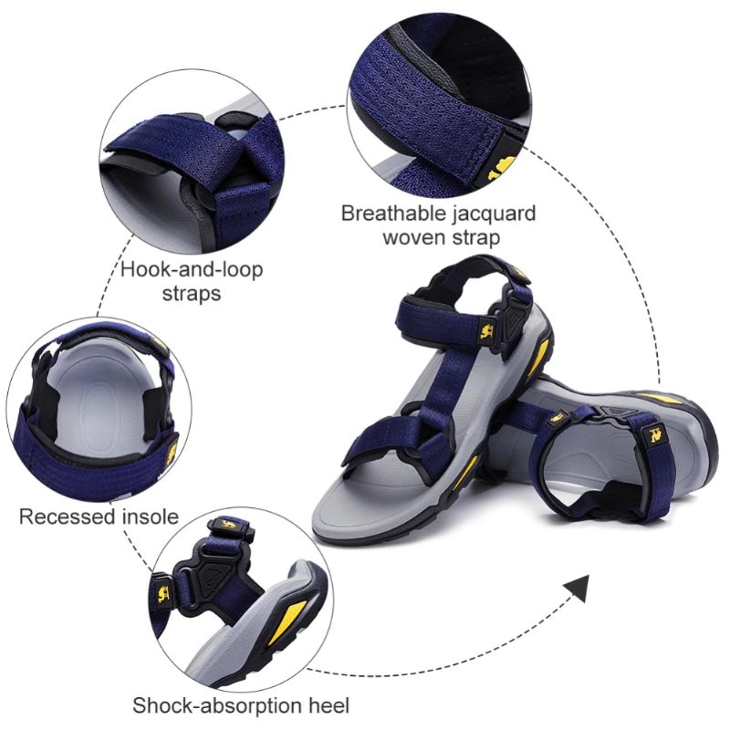 Zanetti Heren Sandalen - Zwart