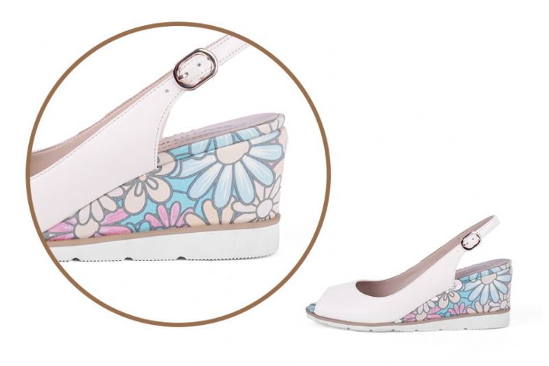 Zariely Wedges - Roze