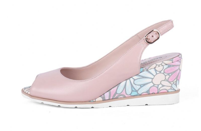 Zariely Wedges - Roze