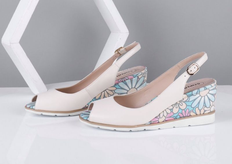 Zariely Wedges - Roze