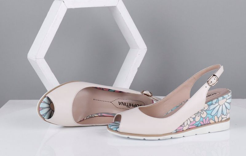 Zariely Wedges - Roze