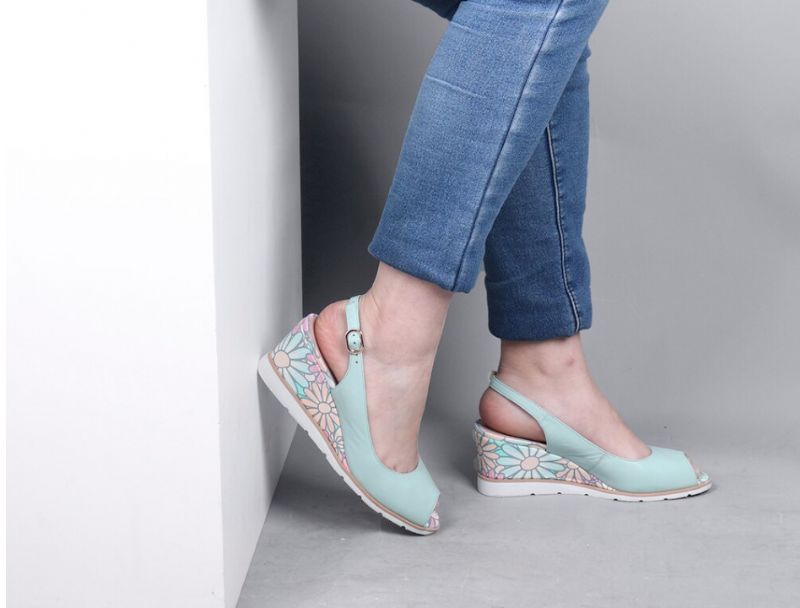 Zariely Wedges - Roze