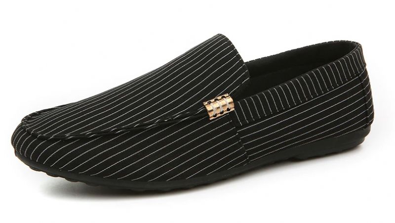 Zelda Heren Loafers Casual Schoenen - Zwart