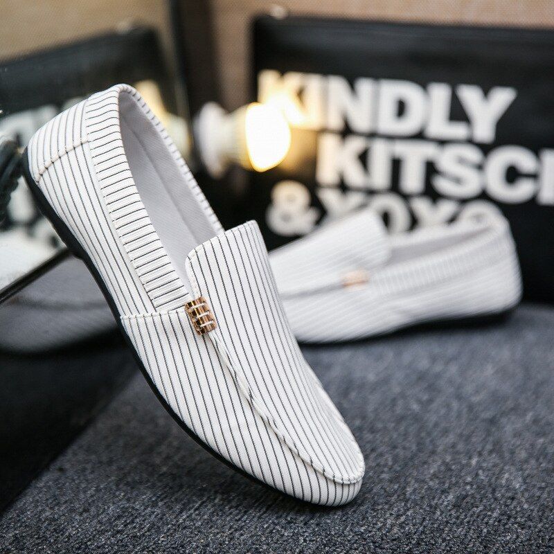 Zelda Heren Loafers Casual Schoenen - Zwart