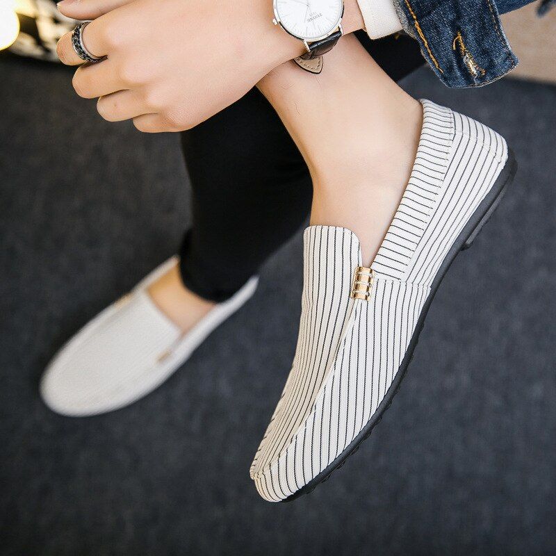 Zelda Heren Loafers Casual Schoenen - Zwart