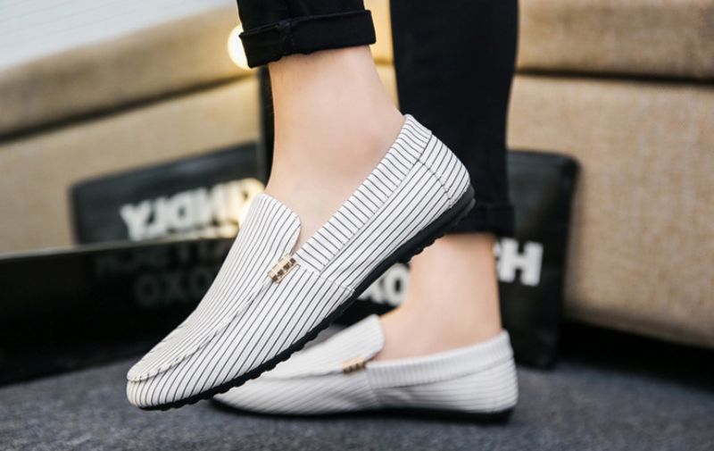 Zelda Heren Loafers Casual Schoenen - Zwart