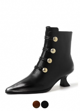 Zenia Dames Dress Rits Enkellaarsjes