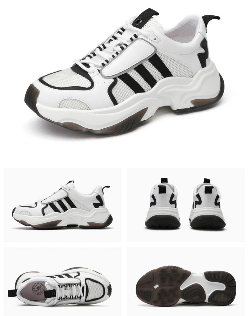 Zeraffin Heren Mode Sneakers - Wit