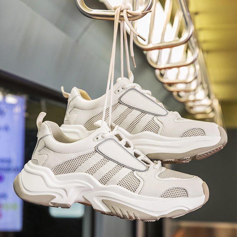 Zeraffin Heren Mode Sneakers - Wit