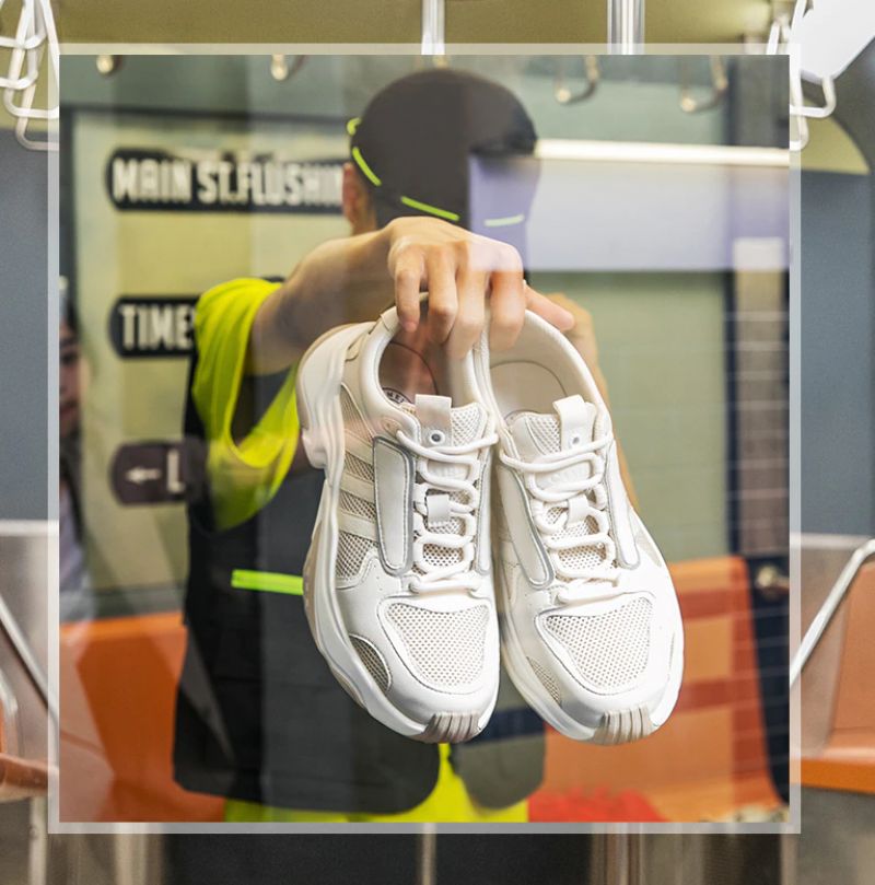 Zeraffin Heren Mode Sneakers - Wit