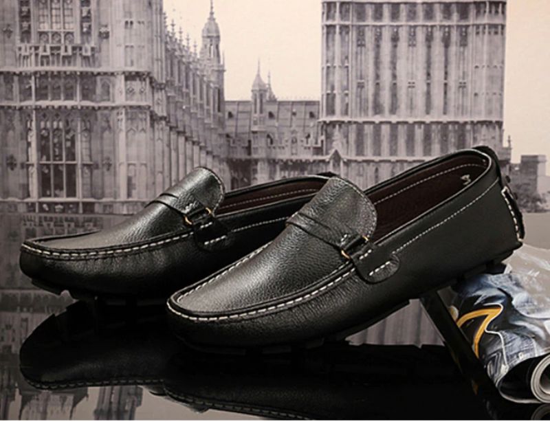 Zero Heren Loafers Classics Schoenen - Blauw