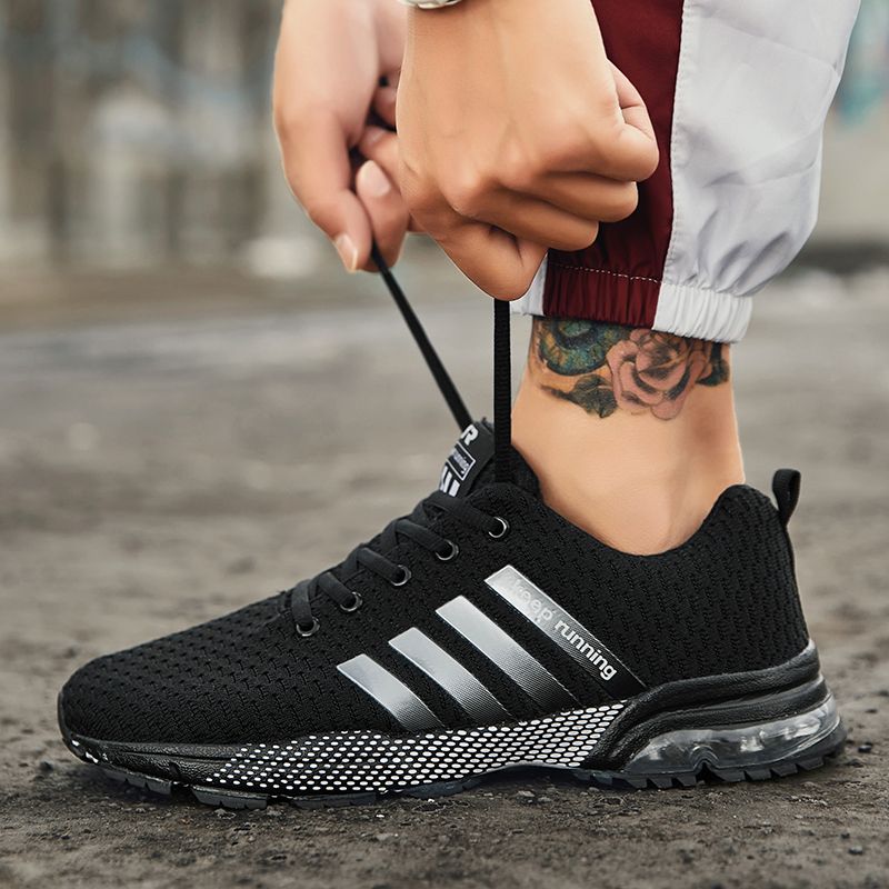 Zian Heren Hardloopschoenen - Zwart