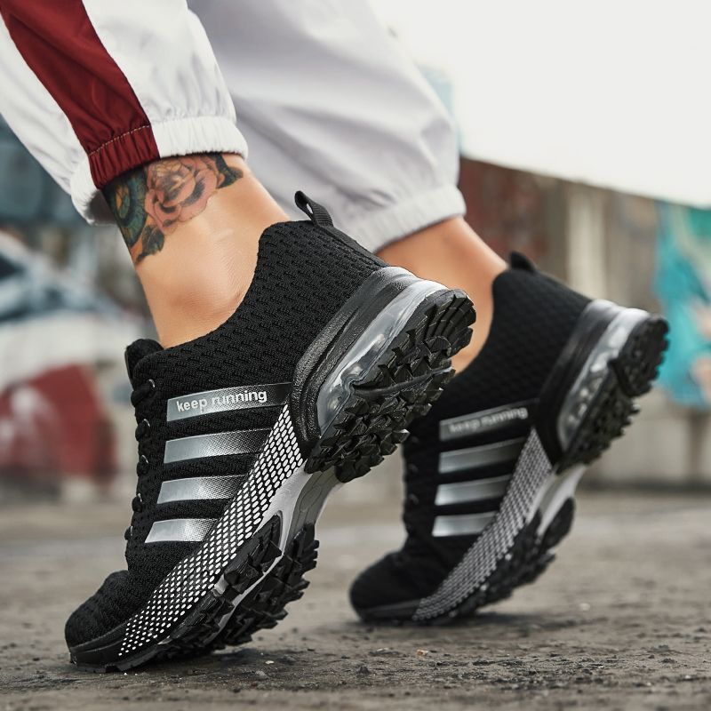 Zian Heren Hardloopschoenen - Zwart