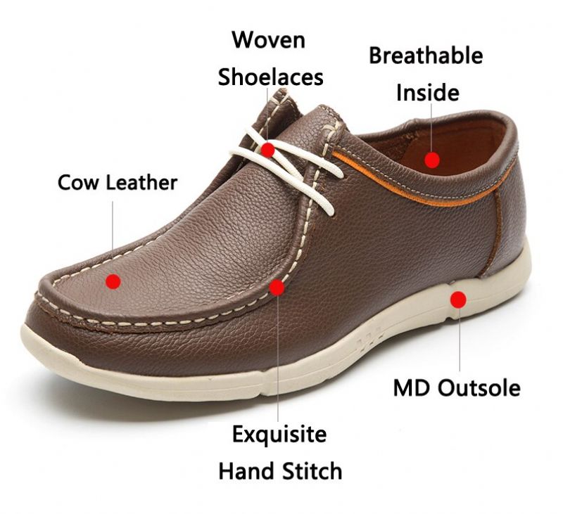 Zillum Heren Casual Loafers - Bruin
