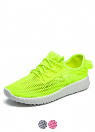 Zinab Dames Zomer Sneaker Veter Mode Ademende Mesh Schoenen