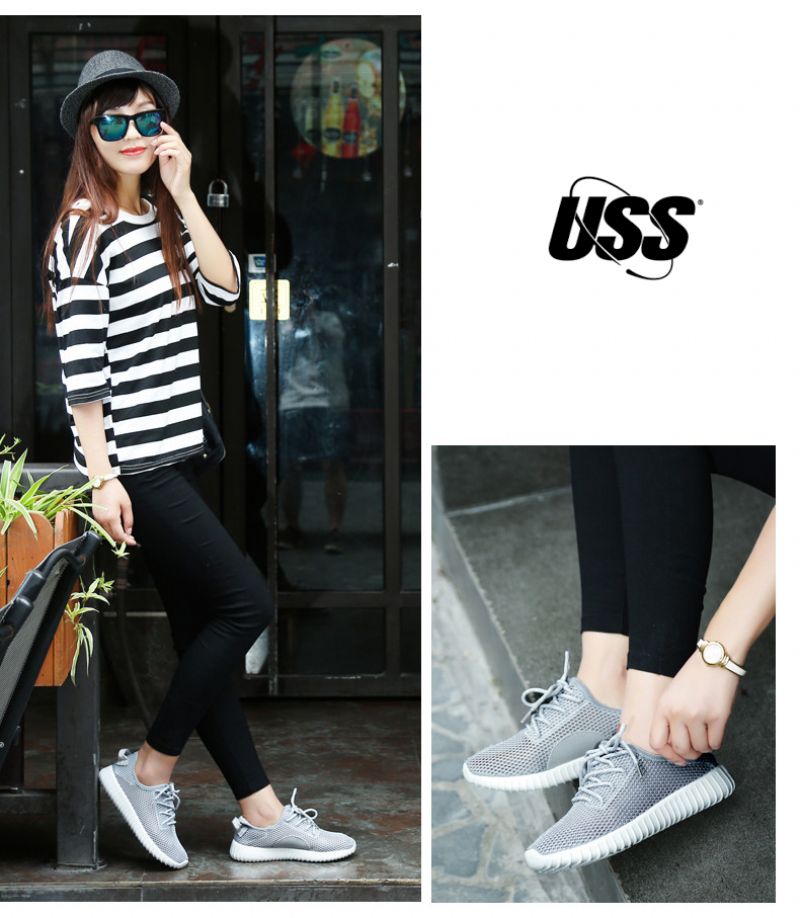 Zinab Dames Zomer Sneaker Veter Mode Ademende Mesh Schoenen - Groen