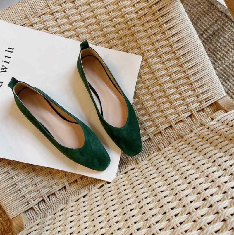 Zole Hoogwaardige Platte Zwarte Schoenen Voor Dames - Zwart