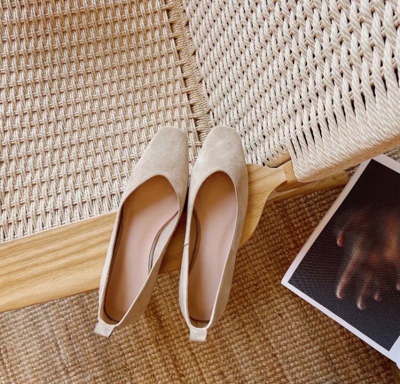 Zole Hoogwaardige Platte Zwarte Schoenen Voor Dames - Zwart