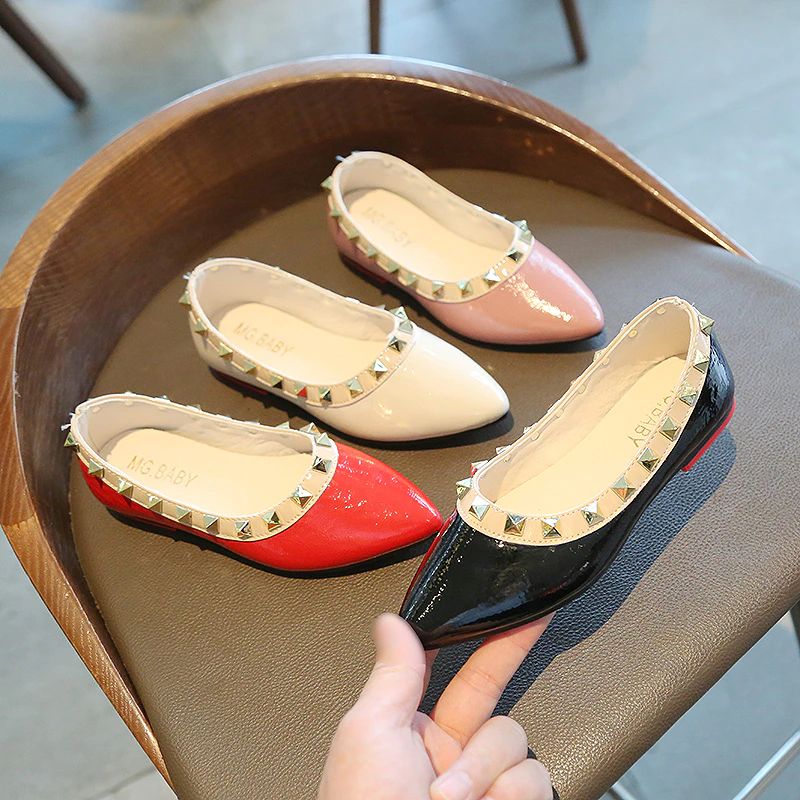 Zulem Meisjes Platte Schoenen - Beige
