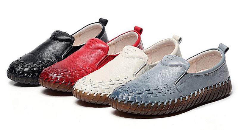 Zurie Dames Loafer Schoenen - Beige