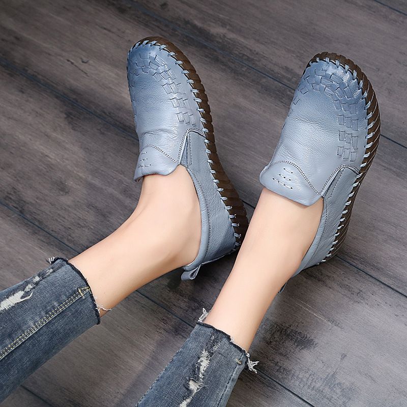 Zurie Dames Loafer Schoenen - Beige