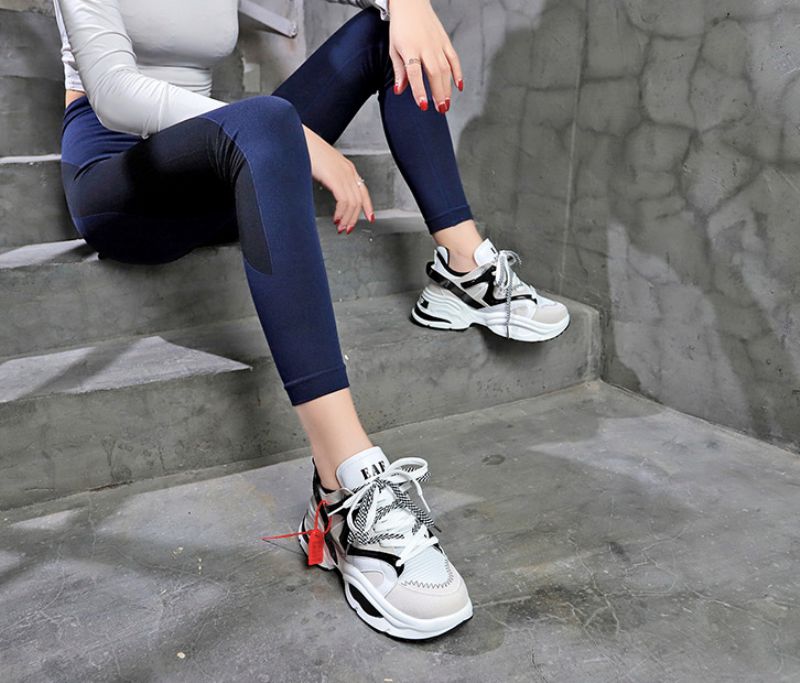 Zuyin Dames Sneaker - Geel