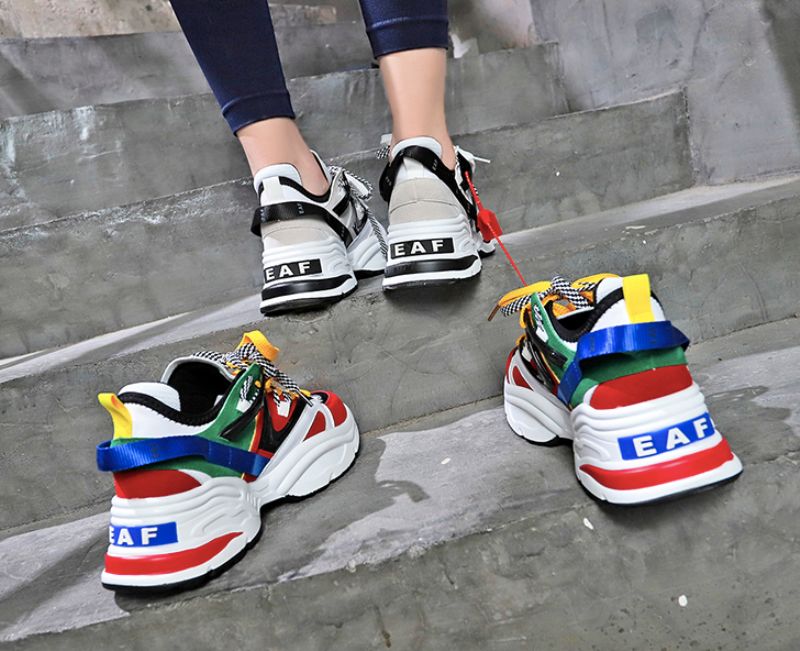 Zuyin Dames Sneaker - Geel